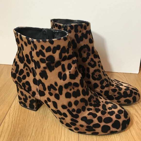 a new day leopard booties